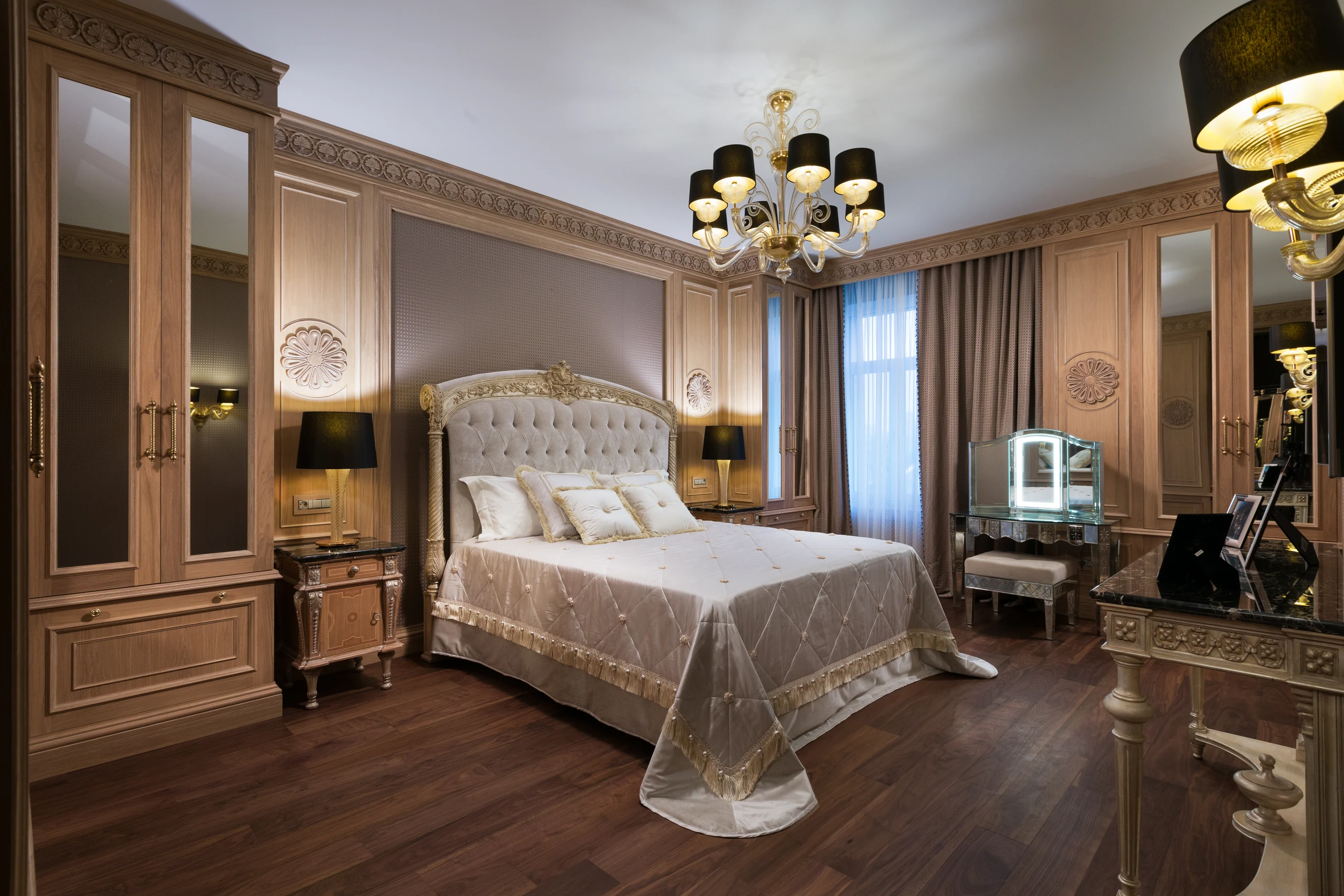 Bedroom project for a country house
